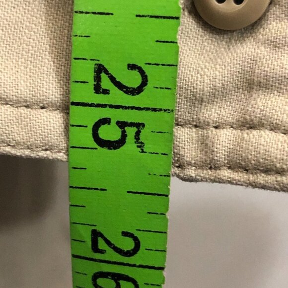 Mens Tan Denim Longsleeve Shirt with Ribbed Elbow. Size Medium. H&M - Picture 4 of 5